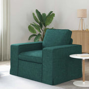 Divano Verde Scuro 103 x 80 x 82 cm Tessuto 42024379