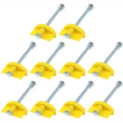 Kit di livellamento per mattonelle 10 pezzi - Localizzatore portatile - Altezza regolabile 8-80mm - Attrezzo di sollevamento fermo - Carico massimo 200 lbs - Livellatore per mattonelle