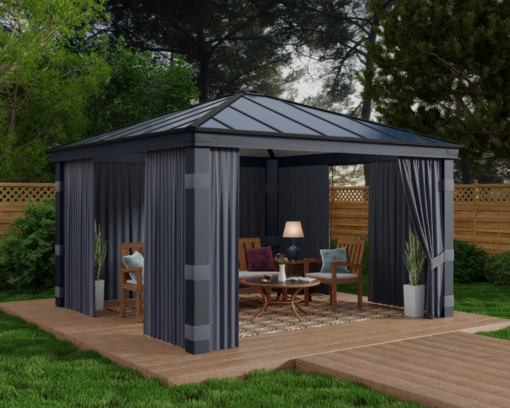 Set Di Tende Per Gazebo Dallas 4.3X4.3