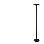 Lampada da Terra GPIN10 - Piantana a LED 48W 3600lm Up&Down Dimmerabile in Alluminio Nero Opaco - Gealuce