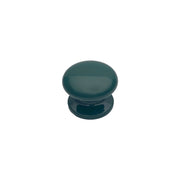 Pomolo fisso per porta SAGUATTI 873/70SB in alluminio verde lucido