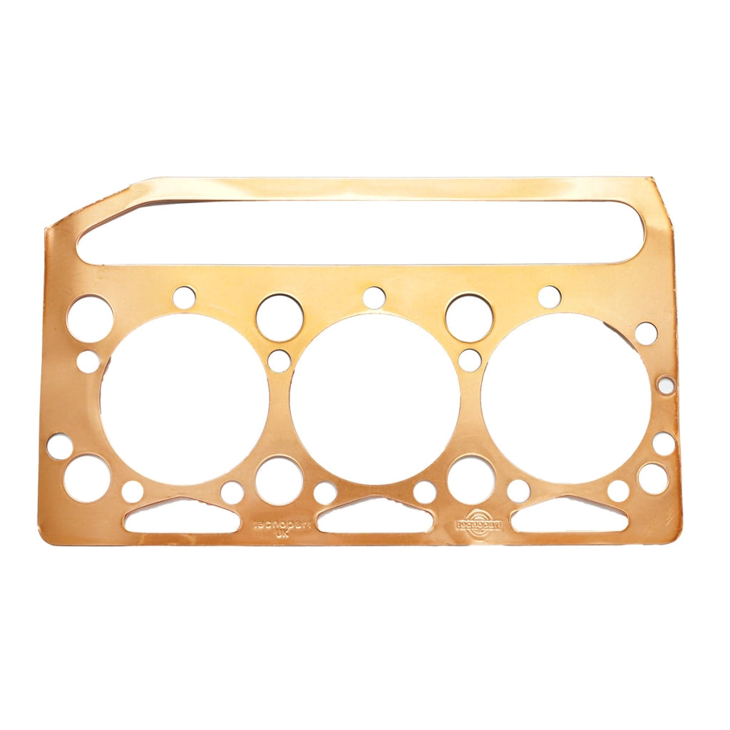 Guarnizione testata in rame 3 cilindri Massey Ferguson, Perkins, Ford codice OEM 4223582M1, 490580, 742993M1, 4223567M1, 81803798, 87554489, 960E6051, 36812122, 36812136, 36812142, 73-21, 61-41685-00