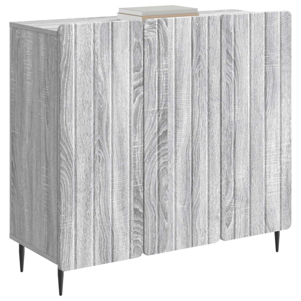 Credenza Grigio Sonoma 89 x 34,5 x 82 cm Legno ingegnerizzato 894421