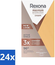 24 Stick Anti-Transpirante con Massima Protezione - 45 ml - Deodorante - Resistenze al Sudore - Sport - Attività Fisica - Senza Profumo