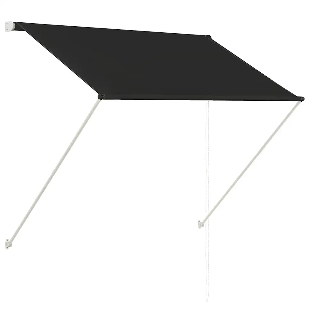 Tenda da Sole Retrattile-Tenda parasole per Patio 100x150 cm Antracite