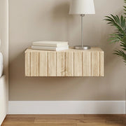 Tavolino da Parete Laterale Rovere Sonoma 59 x 34,5 x 17 cm 898317