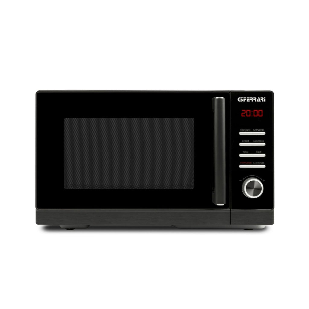 G3 ferrari g10183 "sapormio 25l" forno microonde combinato, 800 w, grill 1000 w, display led, timer, nero