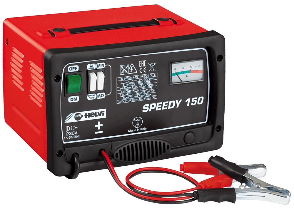 CARICABATTERIE/AVVIATORE SEMIPROFESSIONALE SPEEDY 150 16A 12V