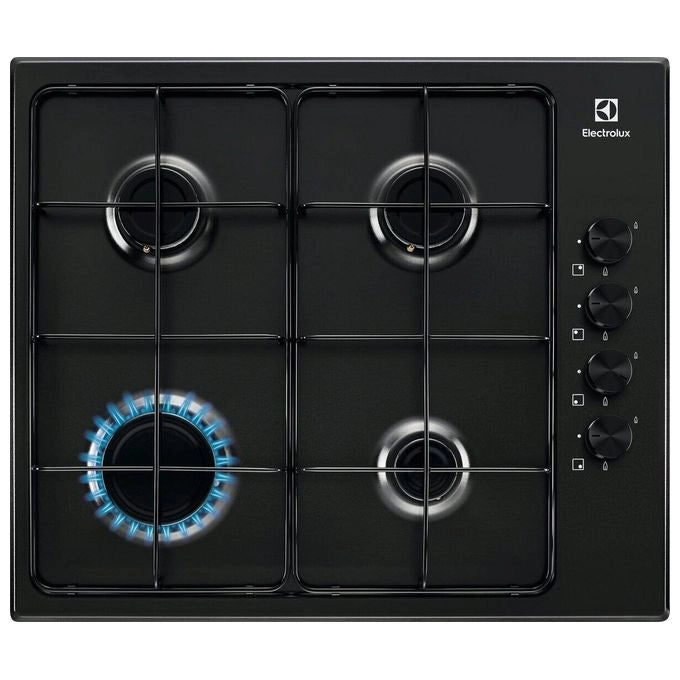 Electrolux KGS6404B Piano cottura a gas Serie 300 Slim side control 60cm
