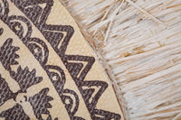 Dipinto su Tela Malindi 100x2,8x100 cm in Legno e Tessuto