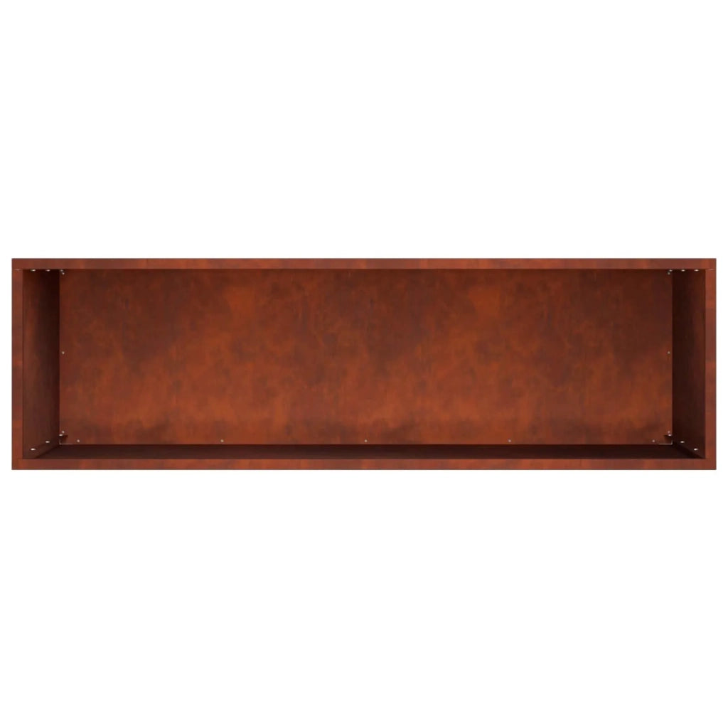 Vaso da giardino Ruggine 100 x 30 x 40 cm Acciaio Corten 8005622