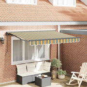 Tenda Retrattile Verde 300 x 200 cm Tessuto 3329612