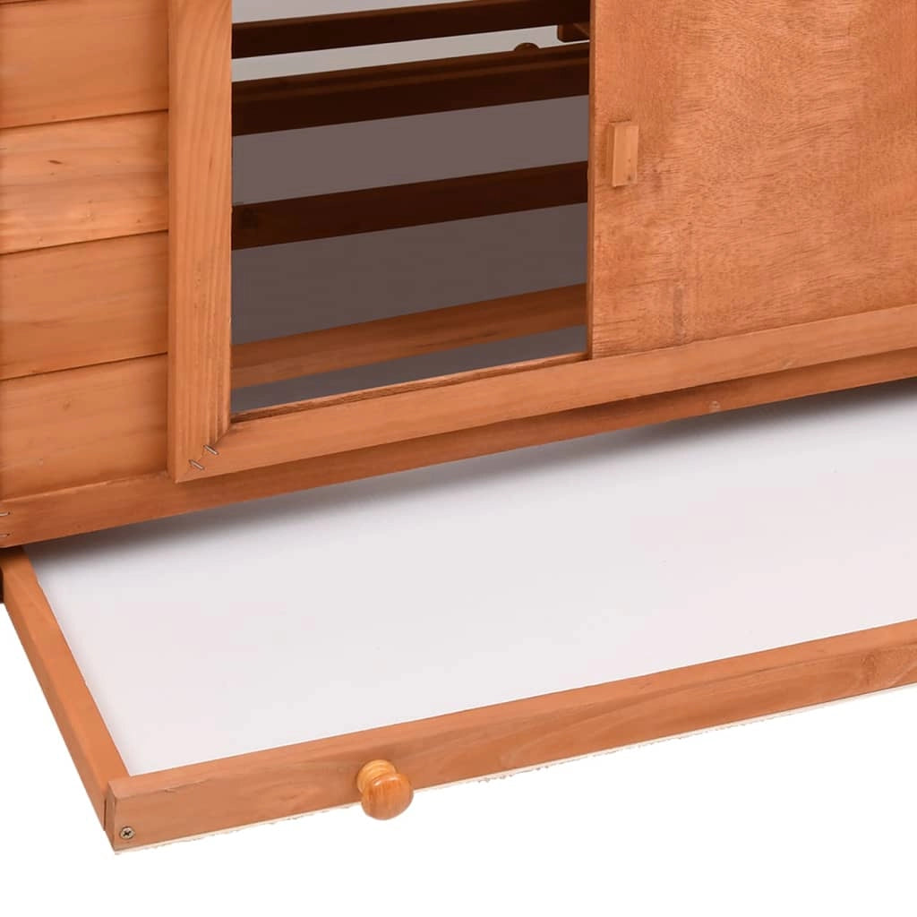 Pollaio 152 x 96 x 110 cm in legno massello di abete 02_0001666