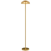Lampada da terra LED per soggiorno ¨C zephmum ¨C ottone 25x25x134 cm