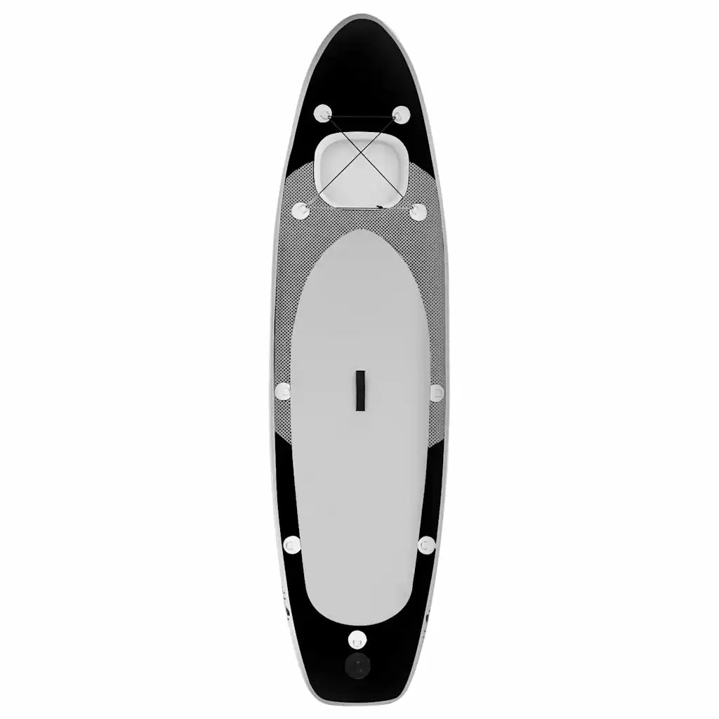 Set Tavola SUP Gonfiabile Nera 300x76x10 cm cod mxl 60034