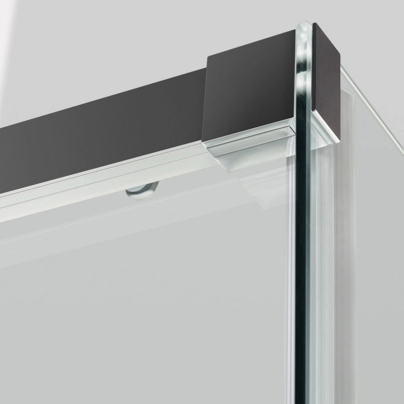 Porta Doccia Scorrevole 140cm H200 Cristallo Trasparente 8mm Anticalcare Enze