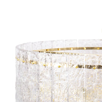 Lampada Cristal App1779-cp 60cm Gold
