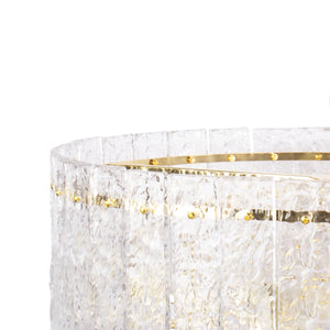 Lampada Cristal App1779-cp 60cm Gold