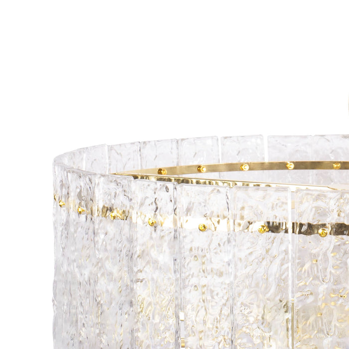 Lampada Cristal App1779-cp 60cm Gold