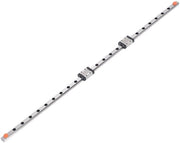 Guida Lineare 500 mm - Alta Precisione - Guida in Acciaio - Antiscivolo - Tipo di Blocco - 2 Viti di Regolazione