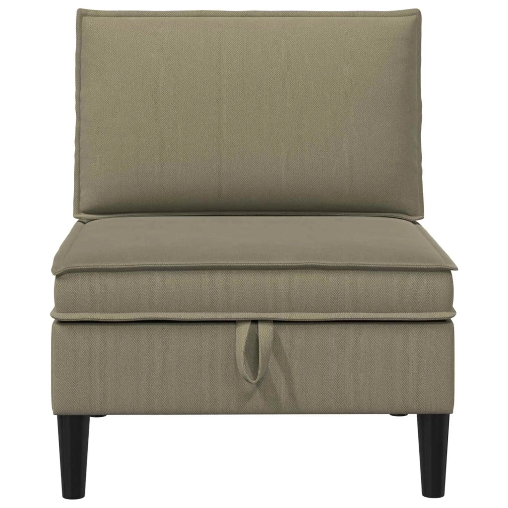 Divano | Divano da soggiorno | Sofa Medio con Storage Cachi Velluto