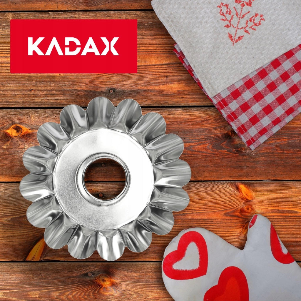 Teglia per torte KADAX con manicotto a camino, teglia da forno, 25 cm