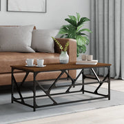 Tavolino Salotto-Tavolino da soggiorno-Tavolo Rovere Marrone 100x50x40cm Legno Multistrato 123870