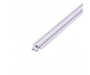 V-TAC VT-8102 Profilo in Alluminio Colore Silver per Strip LED ad Incasso per Cartongesso (Max l: 9,5mm) Copertura Satinata 2000 x 52,1mm - SKU 3360