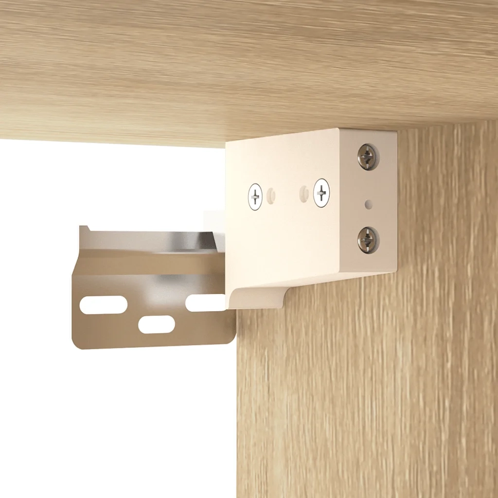 Mobili TV 2 pz Rovere Sonoma 80x30x30 cm in Legno Multistrato 804538