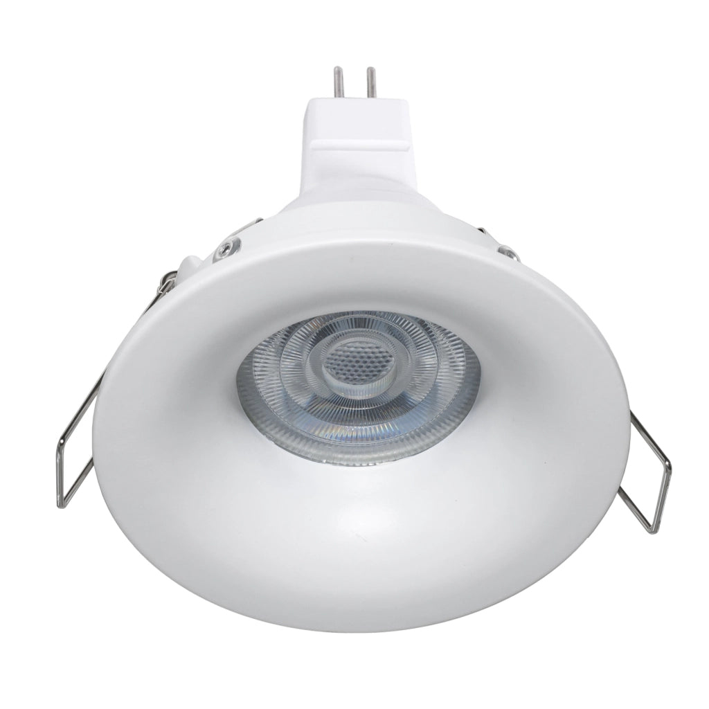 Faretto LED 7W incasso 7cm luci soffitto box doccia bagno turco GU5.3 alimentatore 12V IP65 TONDO LUCE 6000K