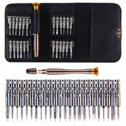 Set di Cacciaviti di Precisione 25 in 1 – Manico Ergonomico | 24 Punte Varie
