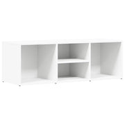 Scarpiera | Mobile per scarpe con Panchina Bianca 105x35x35 cm in Legno Multistrato