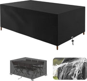 Oggetti da giardino impermeabili e resistenti al vento, dimensioni 273 x 170 x 79 cm con apertura di ventilazione