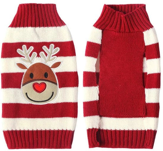 Abbigliamento per cani in lana morbida a maglia a coste - maglia per cani da inverno - maglia per cani - abbigliamento per cani - maglia per cani perfetta per la forma - tessuto duraturo - abbigliamento per cani