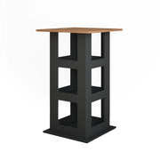 Vicco Tavolo da bar Quercia dorata/antracite 65 x 65 cm