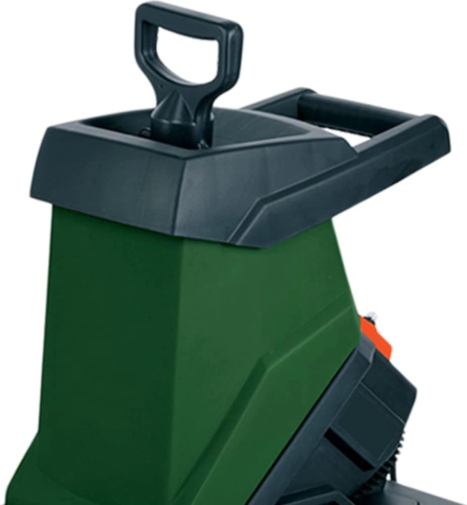 ® Trituratore da Giardino 3100 W max. 40 mm di Spessore Rami Elettrico 50 L Robusta Cesta di Raccolta Trituratore di Rami in Acciaio