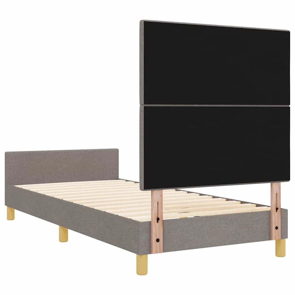 Struttura del letto con testiera-Giroletto Talpa 90 x 200 cm Tessuto 230103