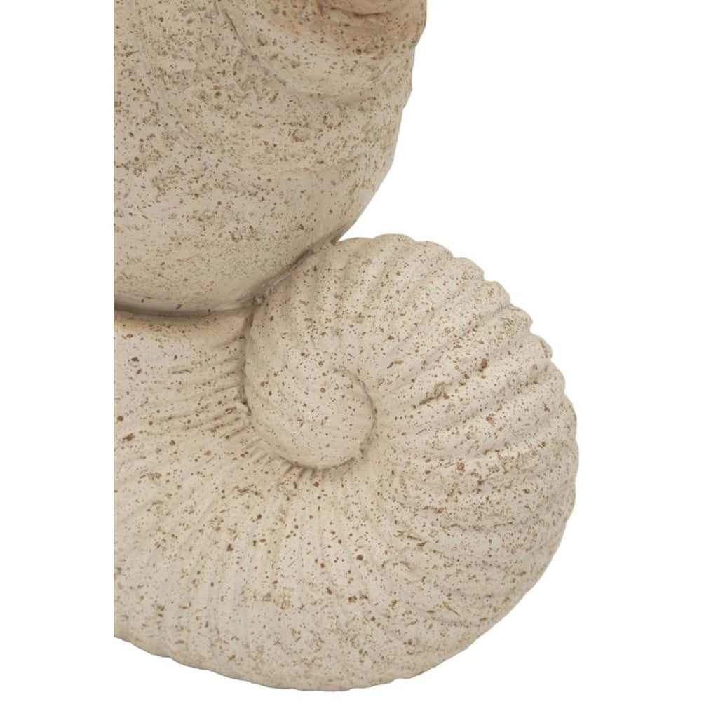 Scultura Mare, Beige, Poliresina, 17,2x10x30,2 cm