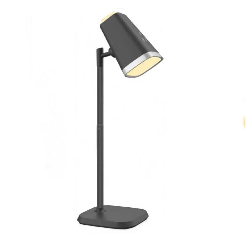 Trade Shop - Lampada 2 In 1 Ricaricabile Scrivania Applique A Led 6w Touch Dimmerabile Cct Bl-1008 -
