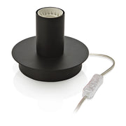 Abatjour Contemporaneo Up And Down Metallo Nero 1 Luce E27