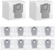 10 pezzi - Borse per aspirapolvere compatibili con Roborock S8+/ S8Pro Ultra/ S7MaxV Ultra/ S7Pro Ultra/ Q7+/ Q7Max+/ Q8 Max+/ Q5+/ Q5 Pro+ - borse per aspirapolvere borse per stazione aspirapolvere