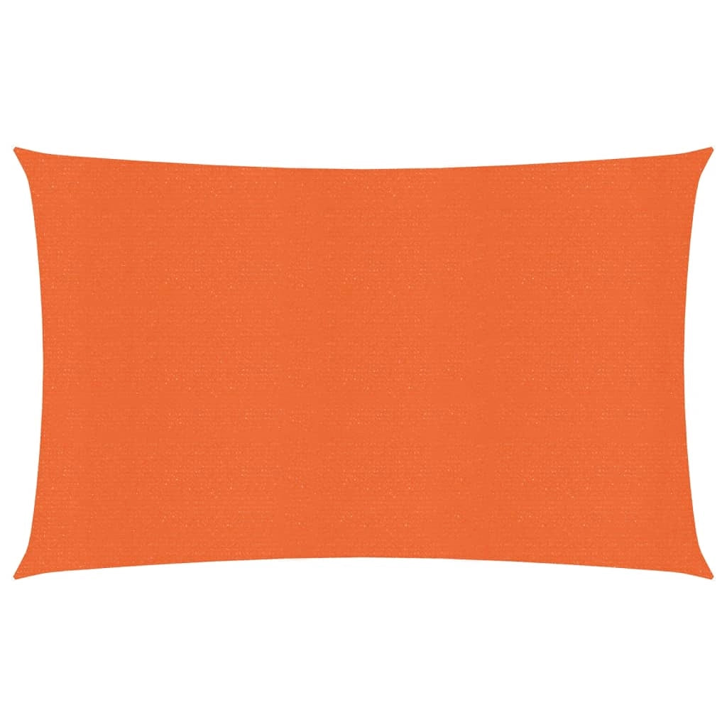 Vela ombreggiante 160 g/m² arancione 2,5 x 4,5 m HDPE 02_0009232