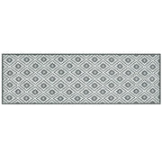 IDMarket - Tappeto per esterni BAHAMAS grigio 80 x 250 CM