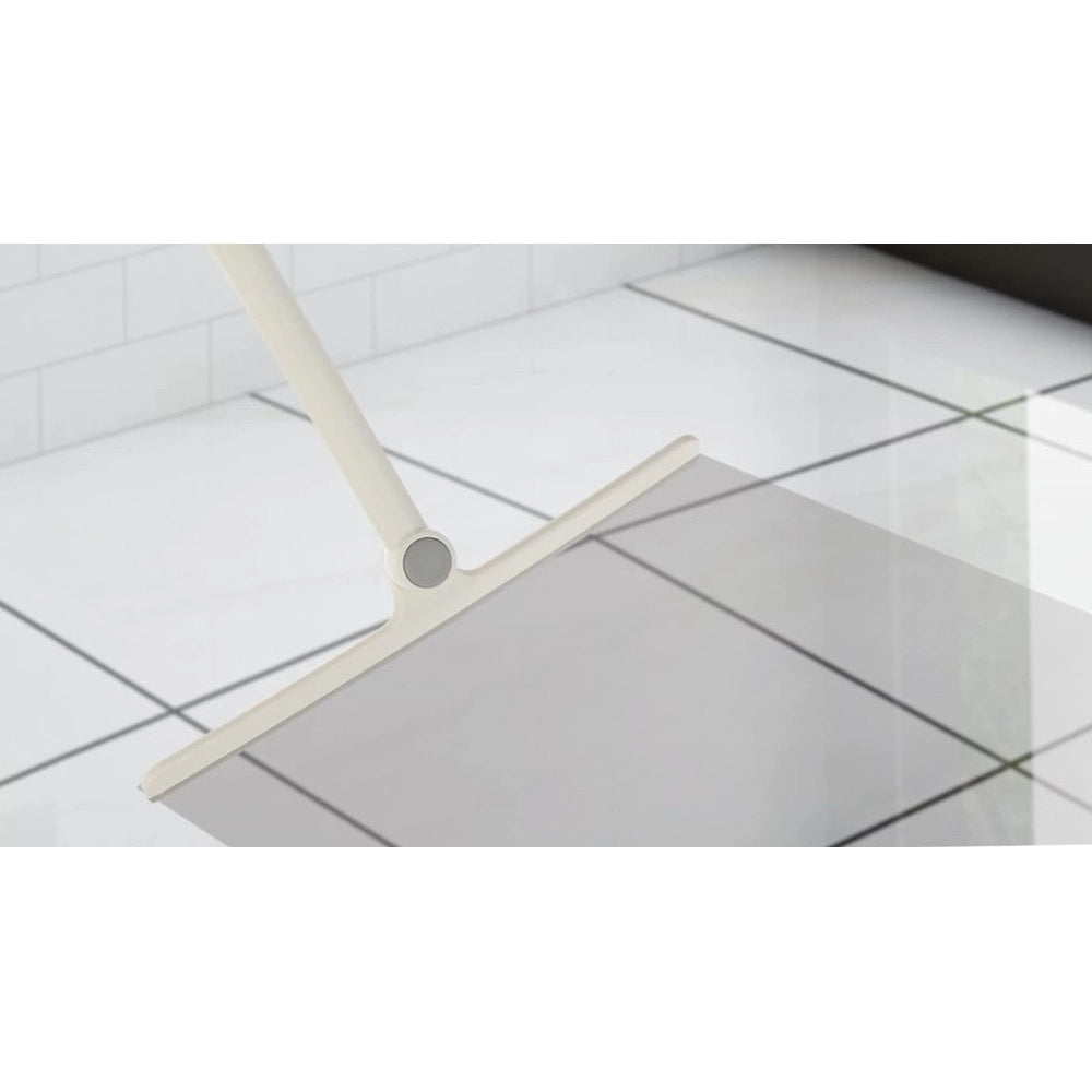 Trade Shop - Spingiacqua Tergivetro Ruotabile Pulisci Specchio Porta Doccia Bagno Vetri 87626 -