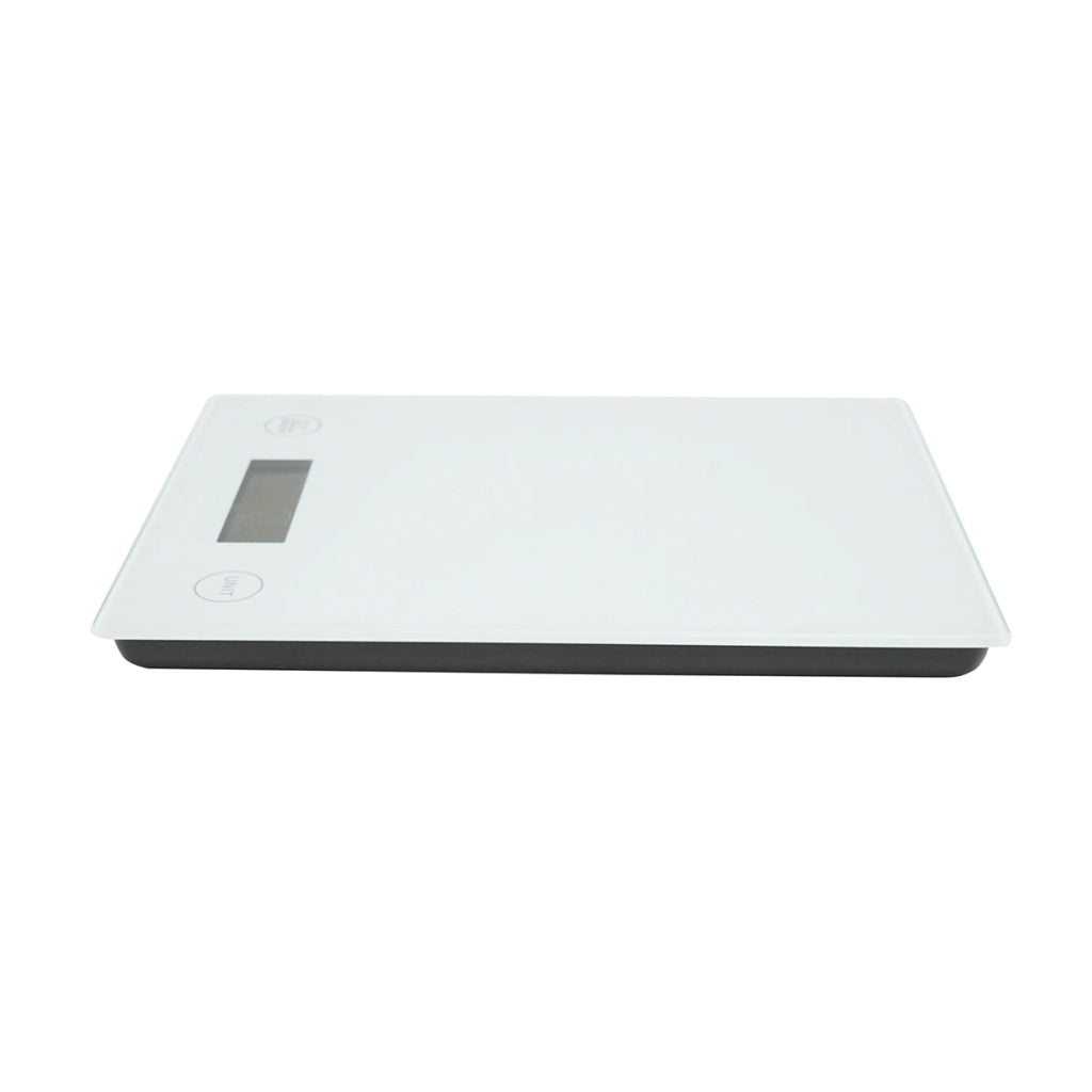 Bilancia da cucina digitale 5 kg, funzione tara, piattaforma in vetro temperato