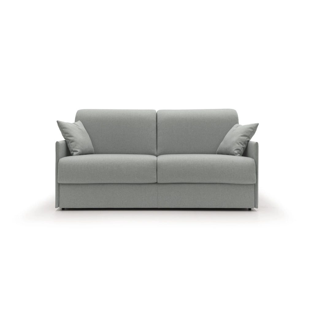 Evans Divano letto matrimoniale in tessuto impermeabile T13 189 cm (mat. 160x197) grigio