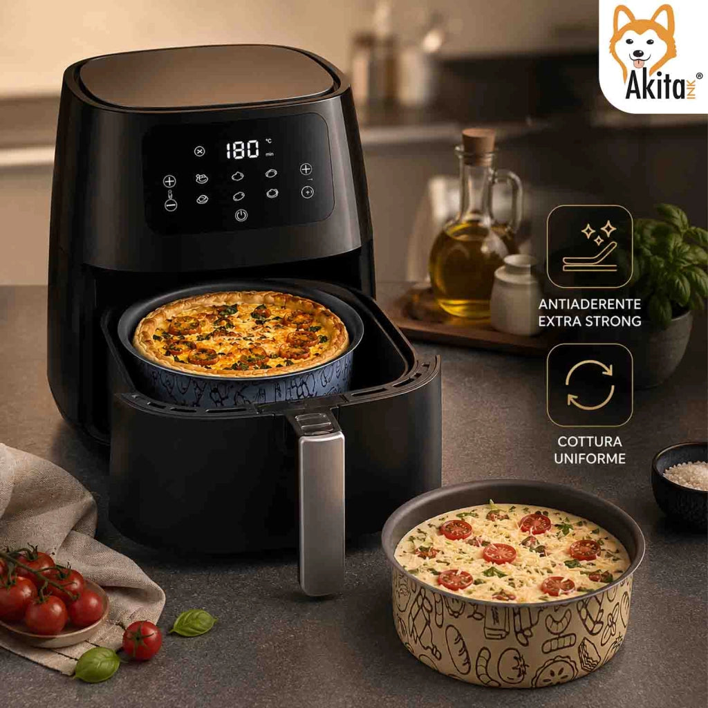 Akitaink Teglia Conica Alta Friggitrice 18 cm