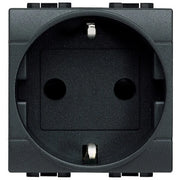 Living Int. - Presa 2P+T 16A 250 Vac std tedesco/italiano - L4141