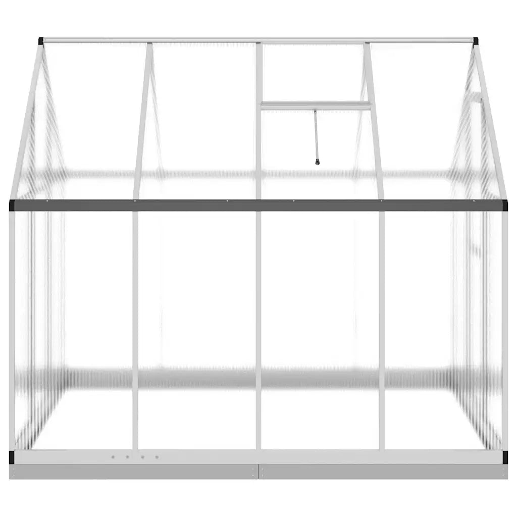 Telaio Serra con Base Argento 224x169x202 cm in Alluminio