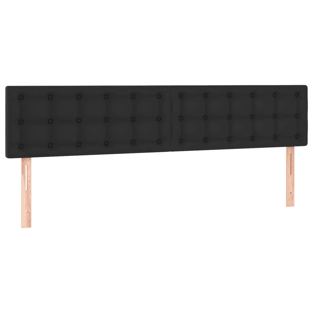 Giroletto senza Materasso Nero 120x190 cm Similpelle 3270560
